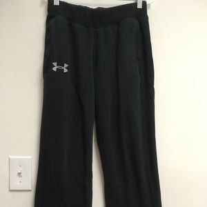 Under Armor Black STORM Charged Cotton Sweatpants